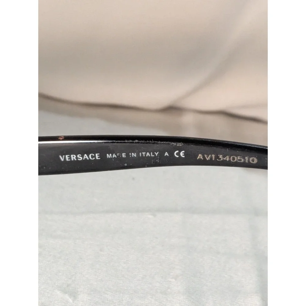 Versace Eyeclasses Frame‎ Mod 1121 1009 Polished Black Full Rim 53-17-135 FRAMES